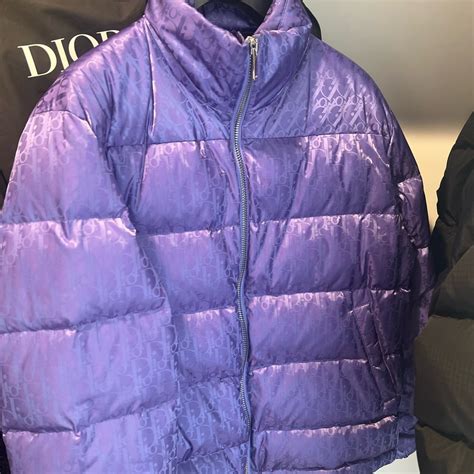 dior oblique puffer|christian dior puffer jacket.